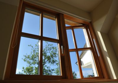 New Double-Hung Window on Home